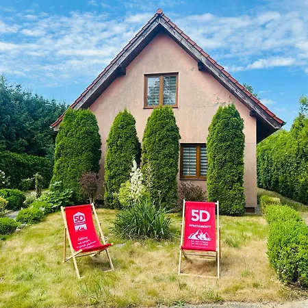 Dom W Niechorzu Dla 8 Osob Z Duzym Ogrodem - 5d Casa vacanze Niechorze